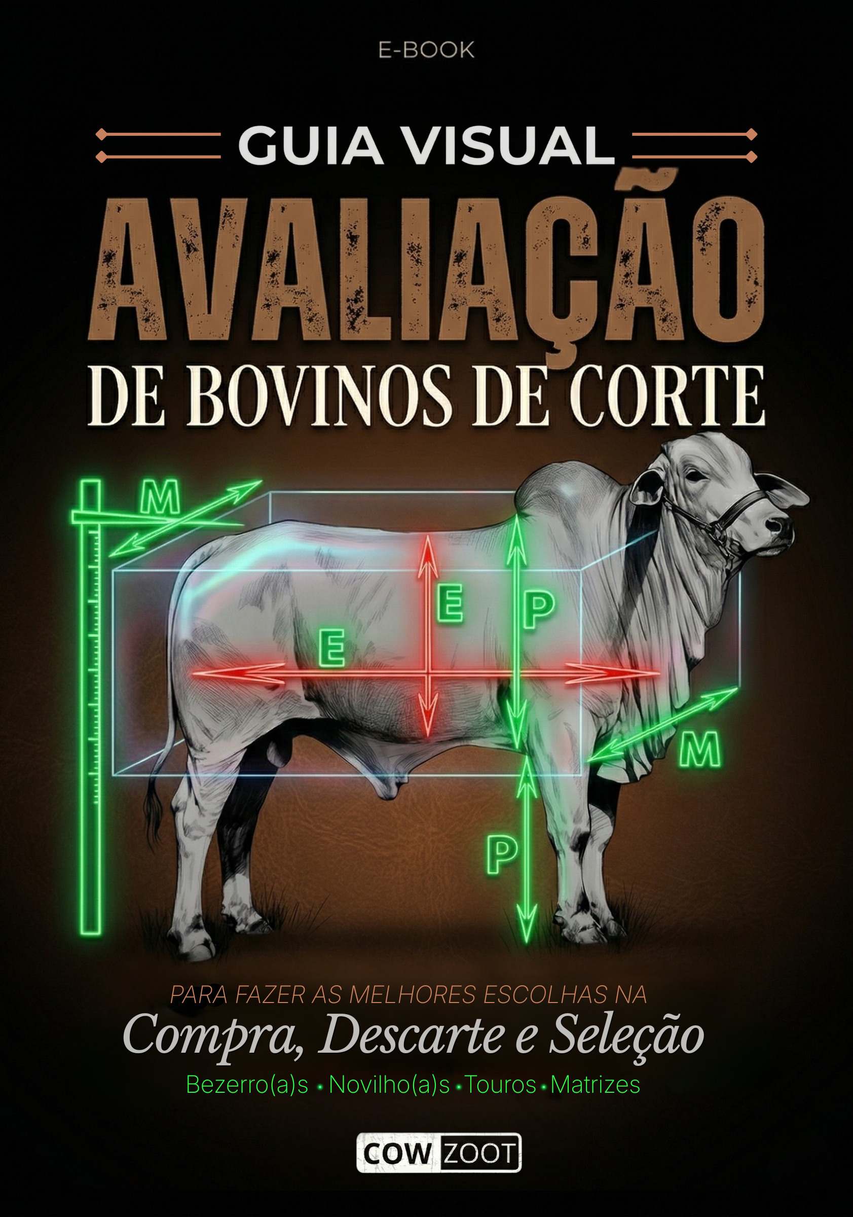 Capa do Ebook: Guia Visual Avaliação de Bovinos de Corte